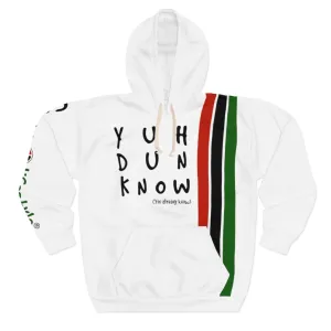 Unisex  Pullover Hoodie (YuhDunKnow- WHTPAN)
