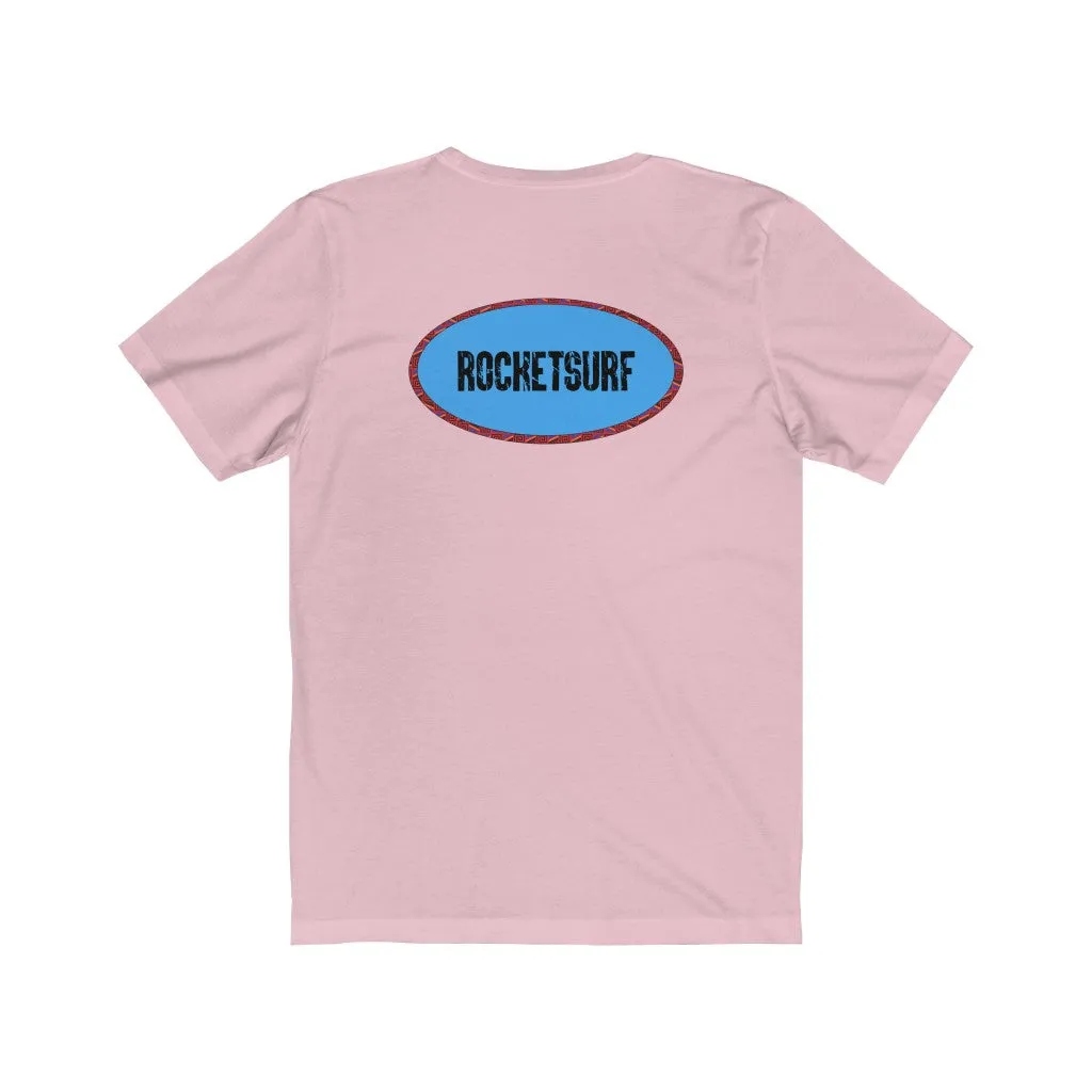 Unisex Short Sleeve Two Sided Tee - Oval Logo