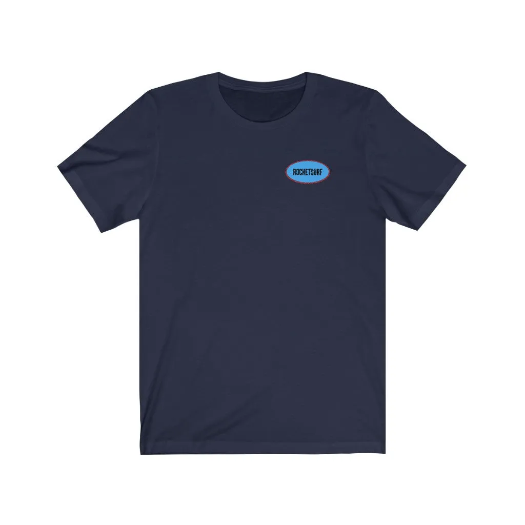 Unisex Short Sleeve Two Sided Tee - Oval Logo