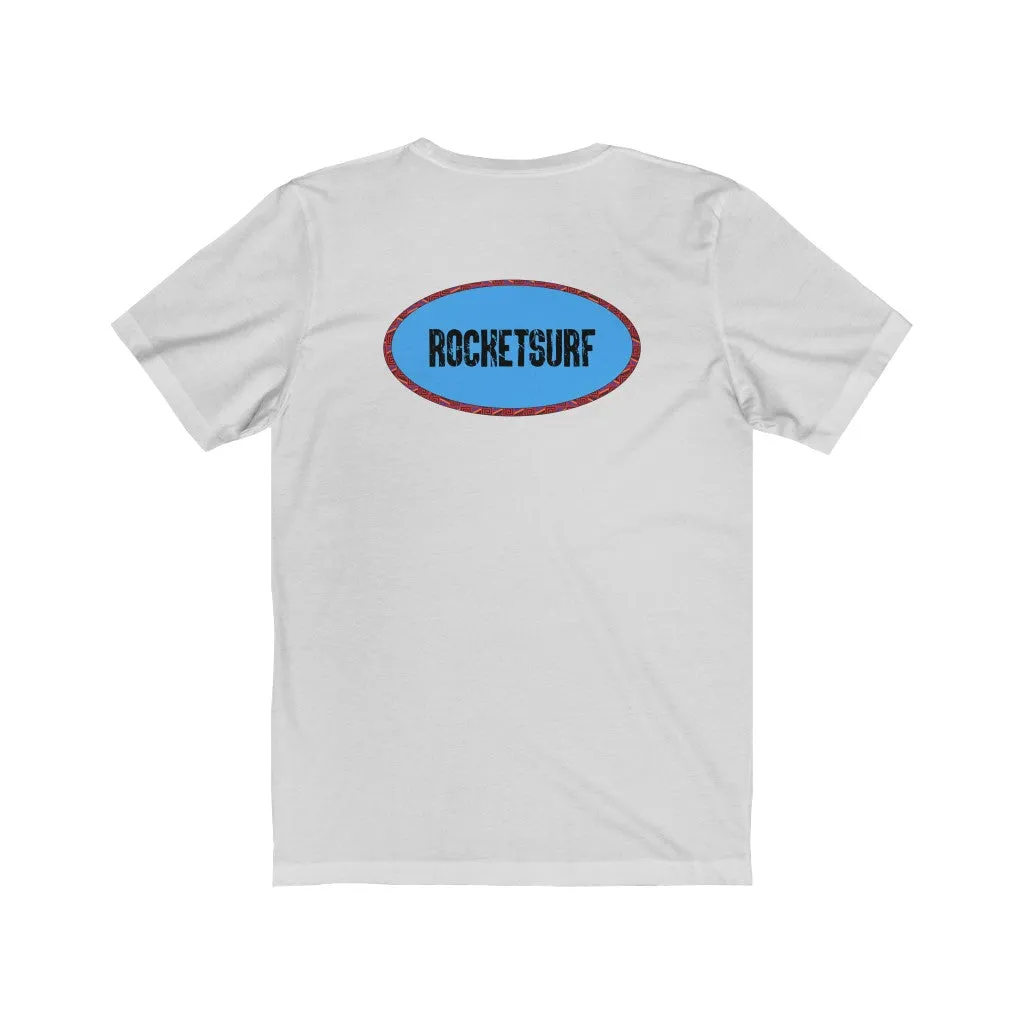 Unisex Short Sleeve Two Sided Tee - Oval Logo