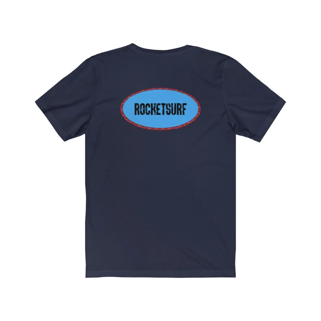 Unisex Short Sleeve Two Sided Tee - Oval Logo