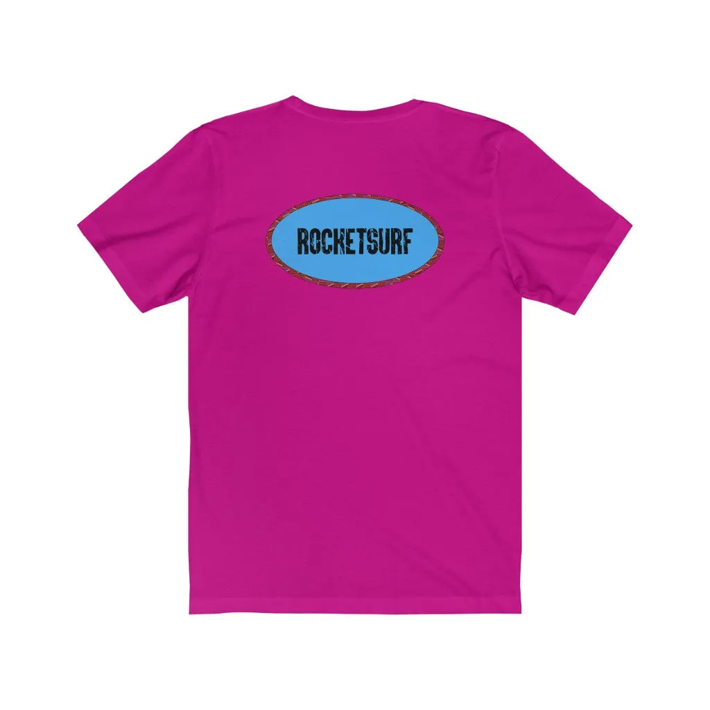 Unisex Short Sleeve Two Sided Tee - Oval Logo