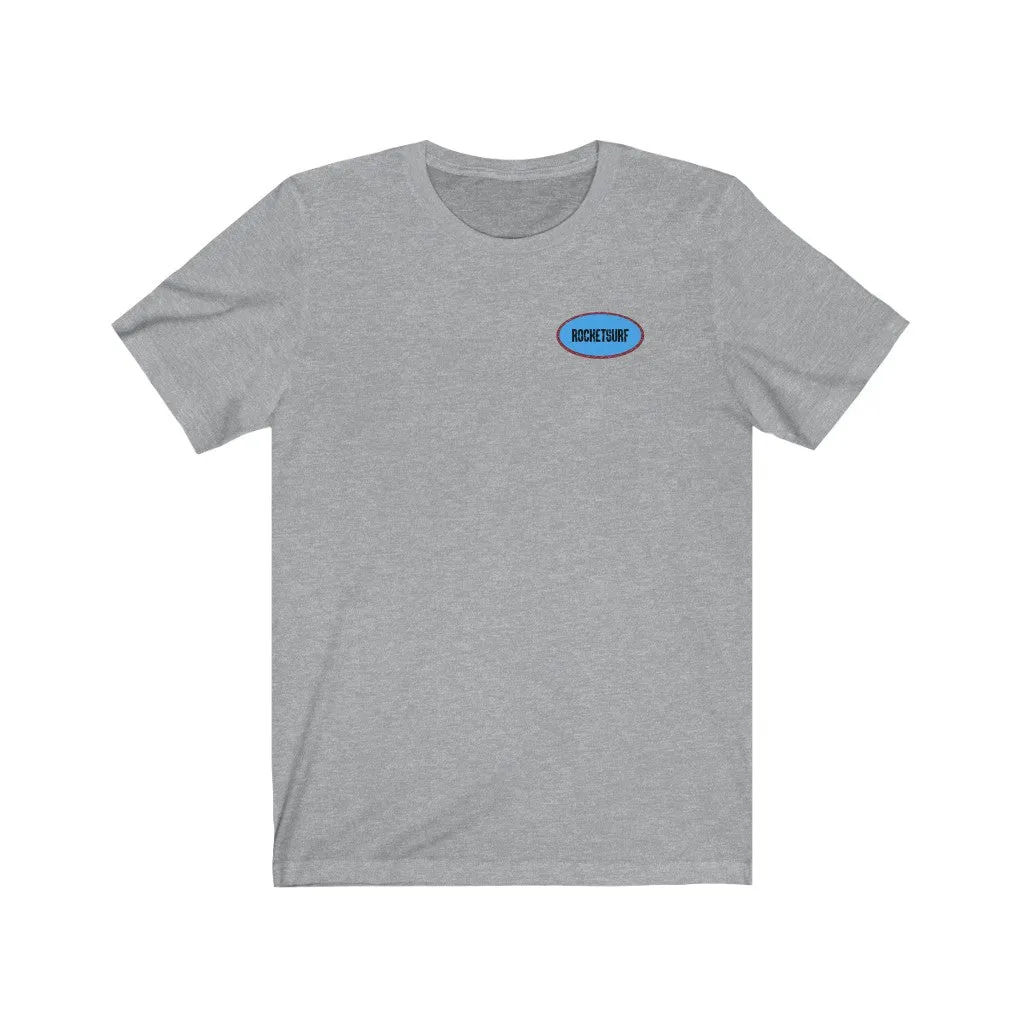 Unisex Short Sleeve Two Sided Tee - Oval Logo