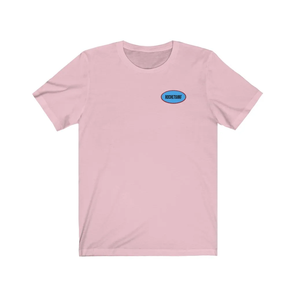 Unisex Short Sleeve Two Sided Tee - Oval Logo