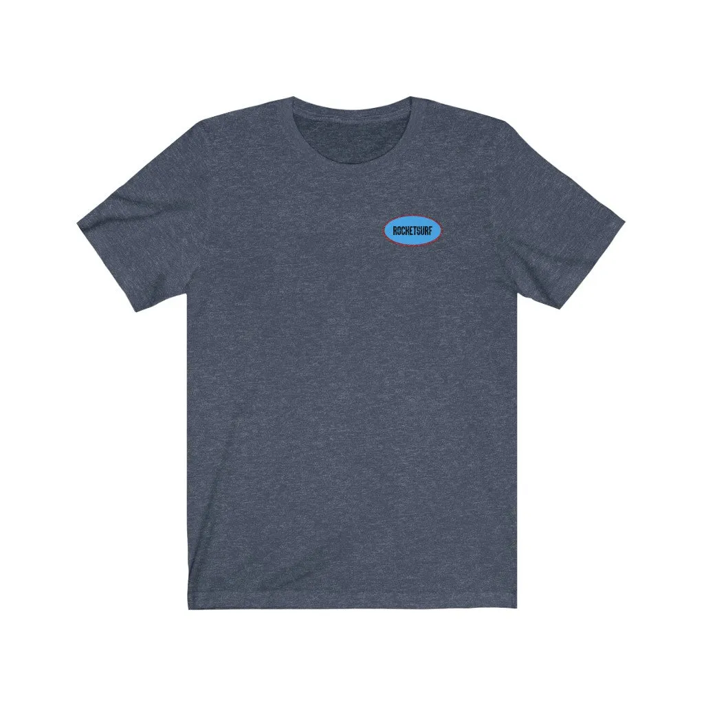 Unisex Short Sleeve Two Sided Tee - Oval Logo