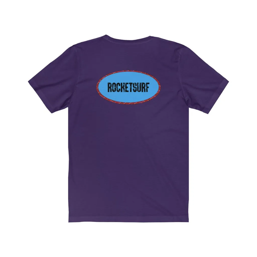Unisex Short Sleeve Two Sided Tee - Oval Logo