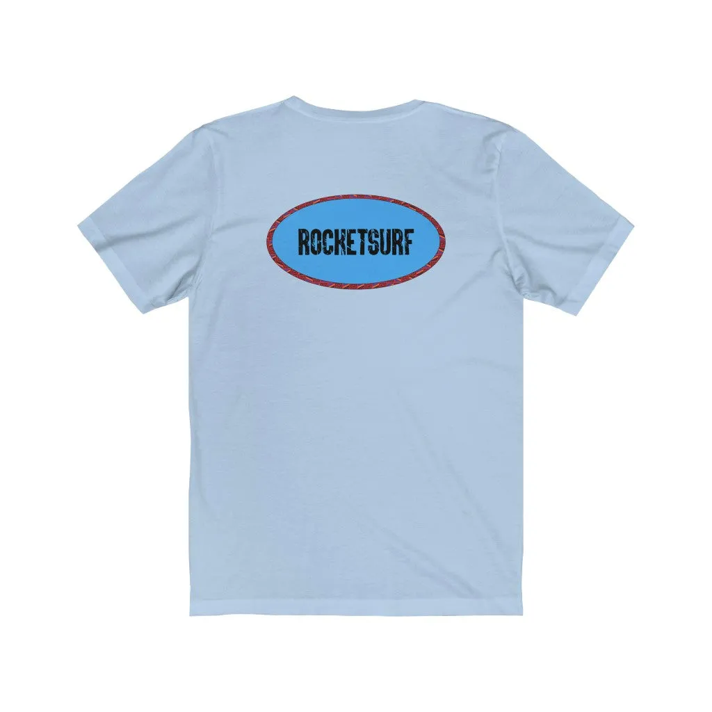Unisex Short Sleeve Two Sided Tee - Oval Logo