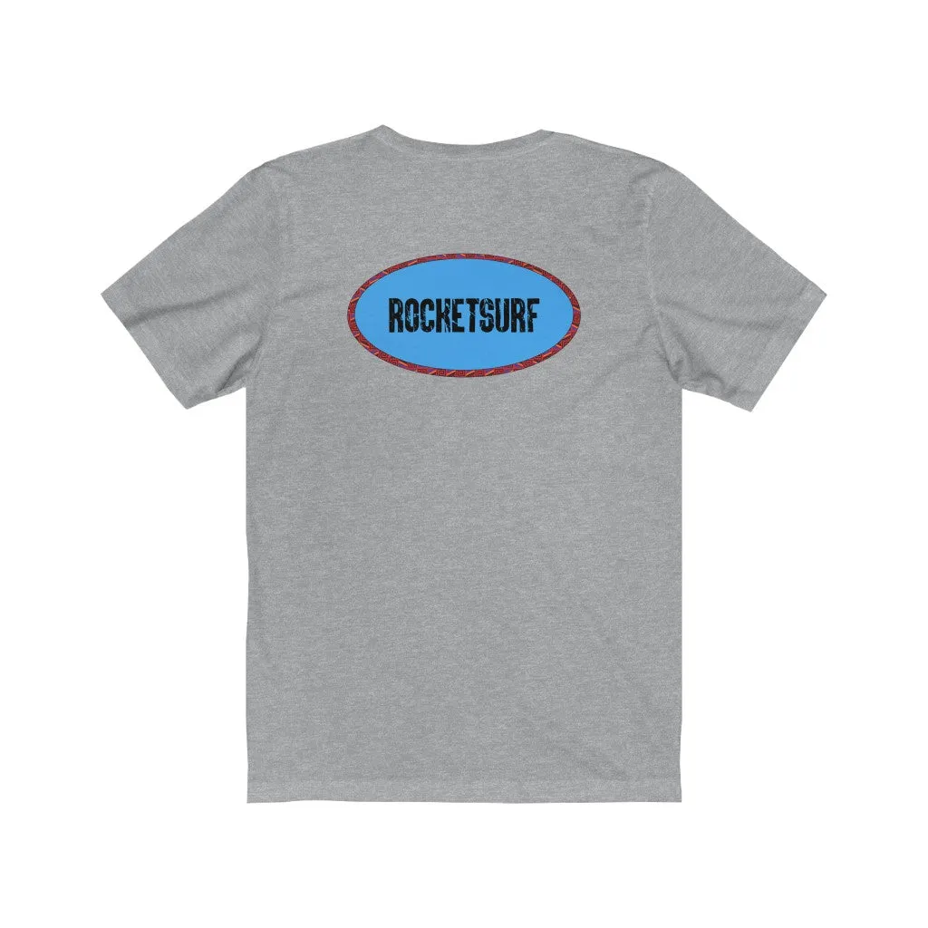 Unisex Short Sleeve Two Sided Tee - Oval Logo