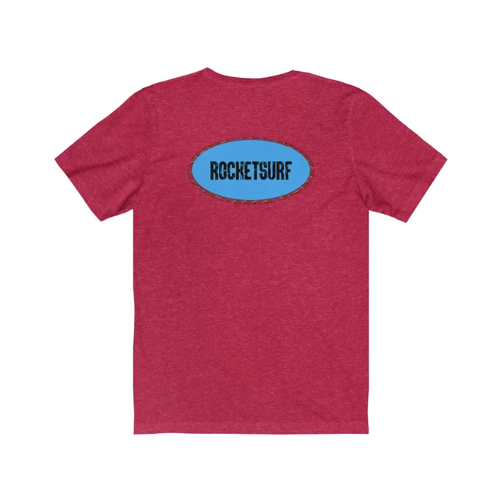 Unisex Short Sleeve Two Sided Tee - Oval Logo