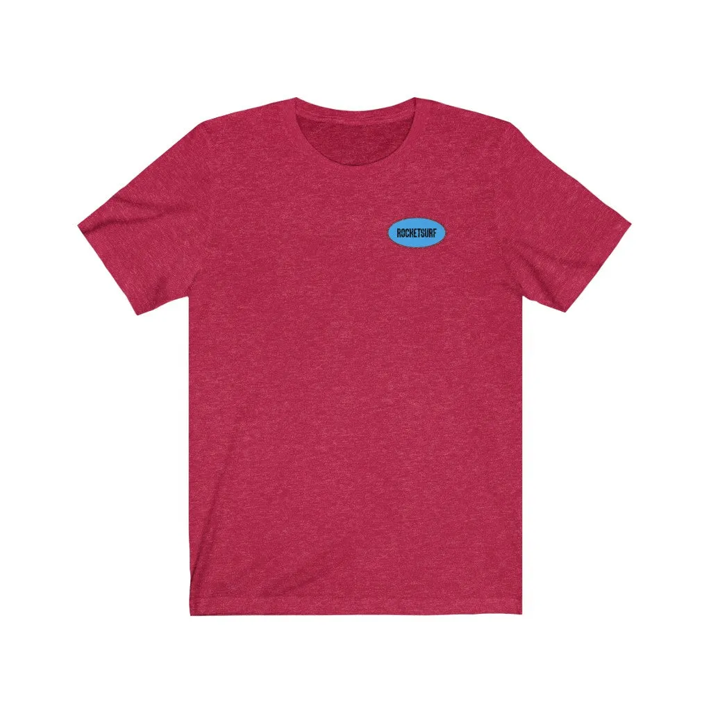 Unisex Short Sleeve Two Sided Tee - Oval Logo