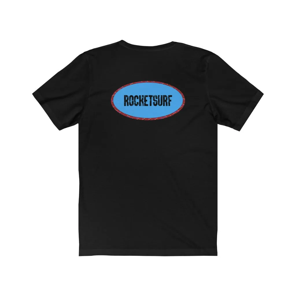 Unisex Short Sleeve Two Sided Tee - Oval Logo