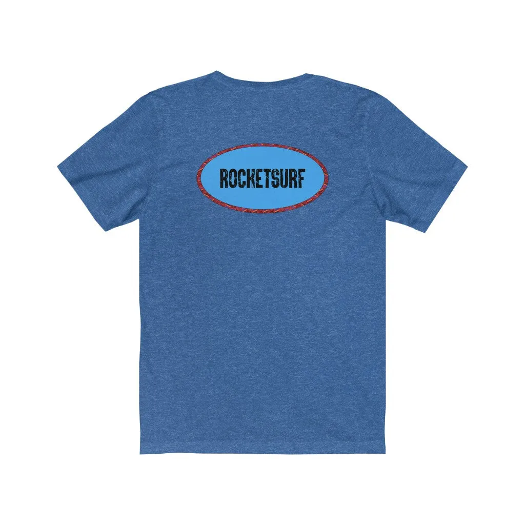 Unisex Short Sleeve Two Sided Tee - Oval Logo