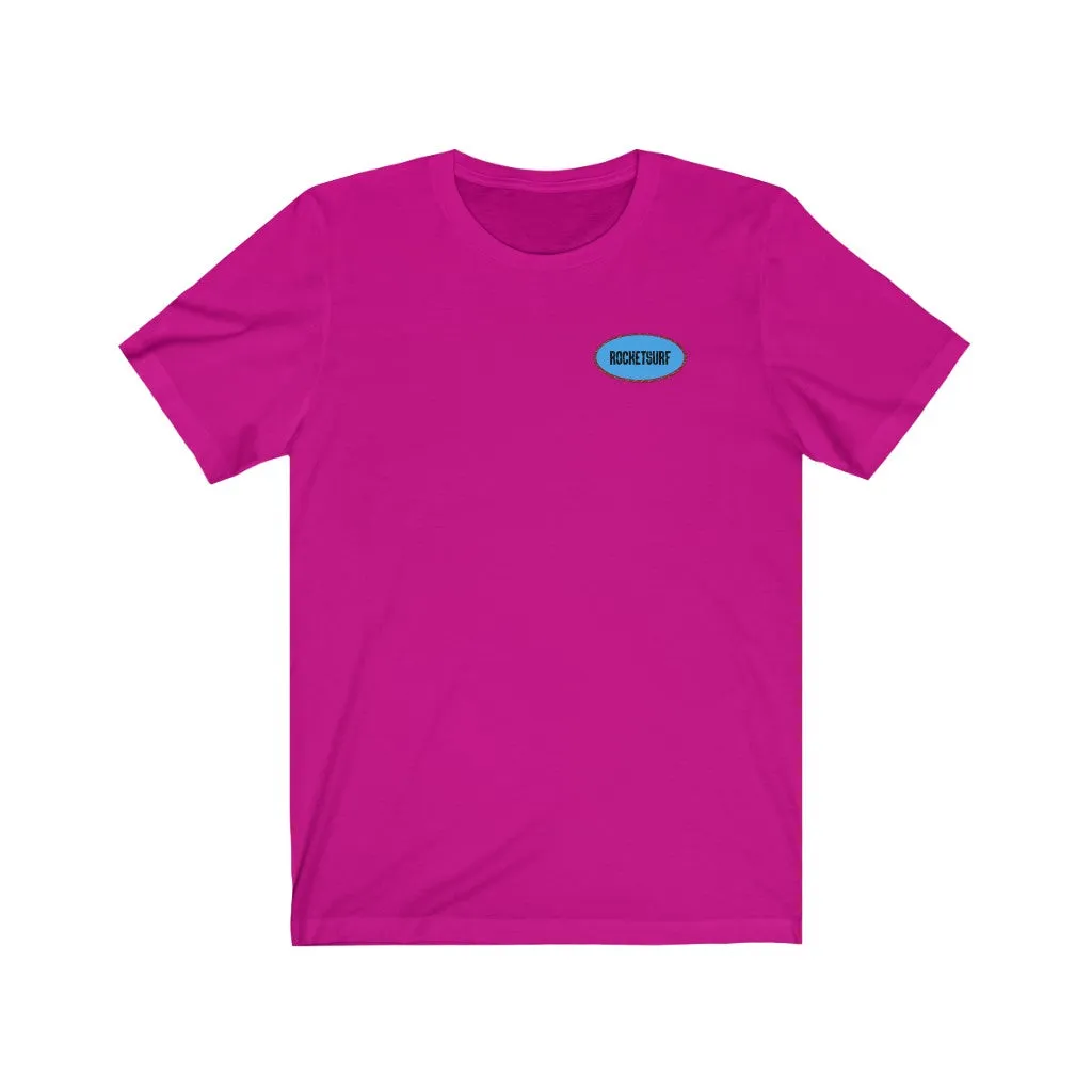 Unisex Short Sleeve Two Sided Tee - Oval Logo