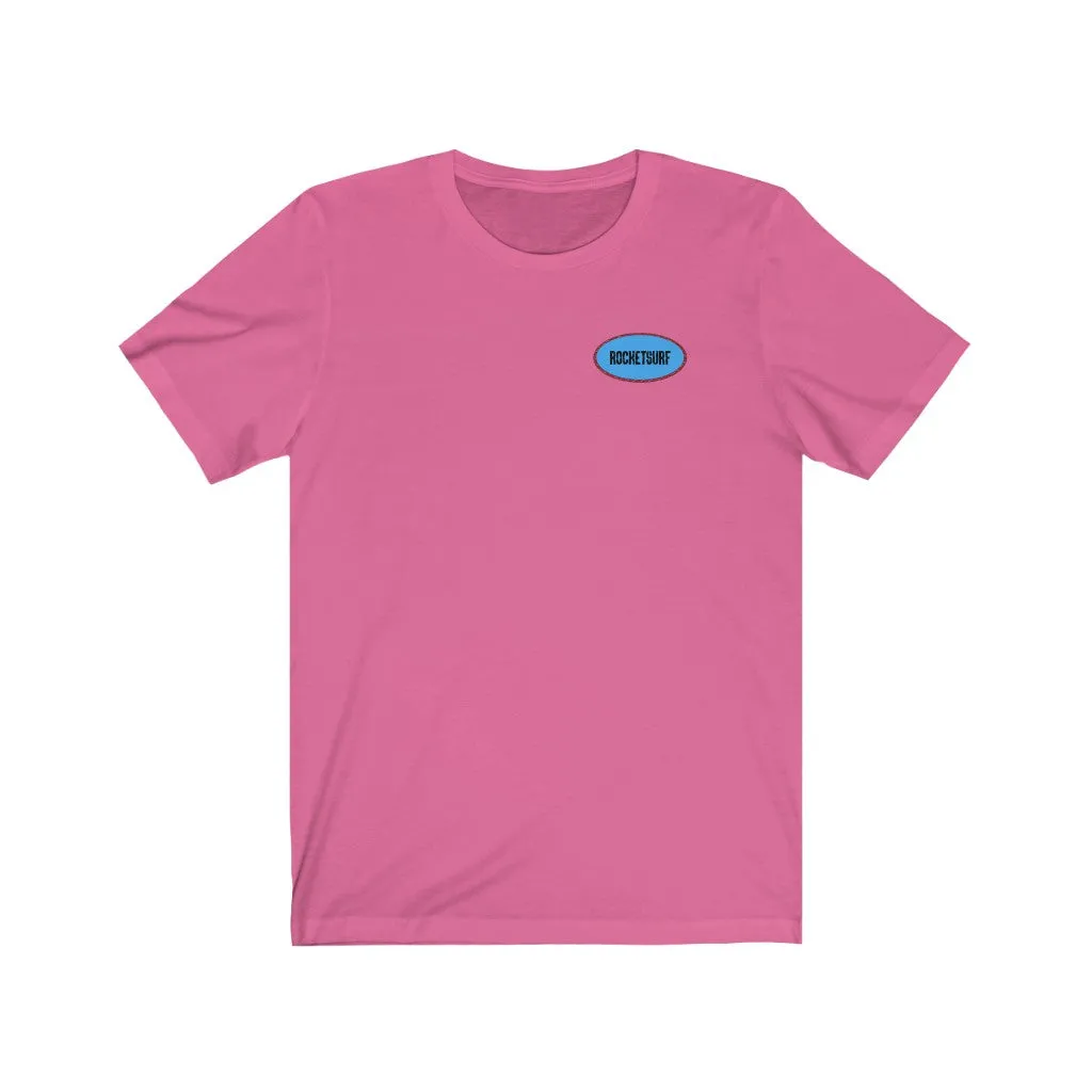 Unisex Short Sleeve Two Sided Tee - Oval Logo