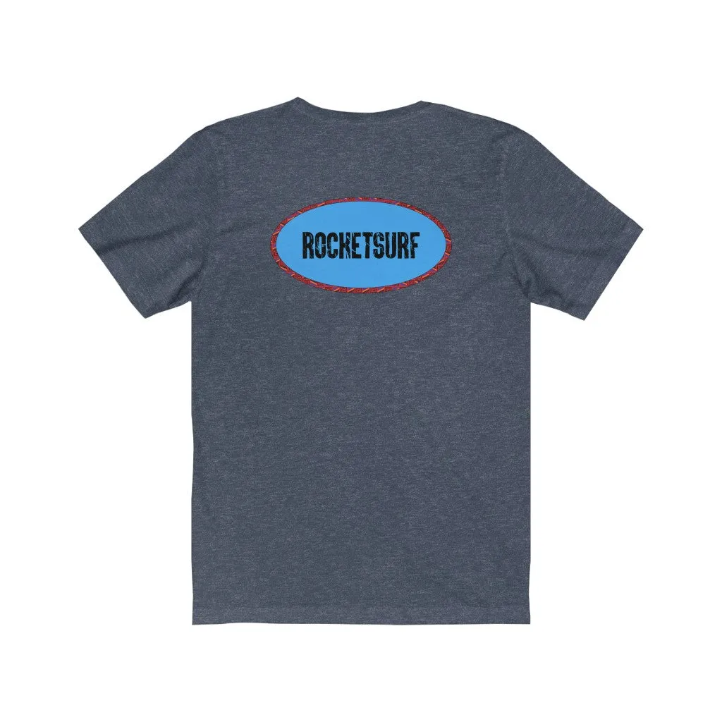 Unisex Short Sleeve Two Sided Tee - Oval Logo