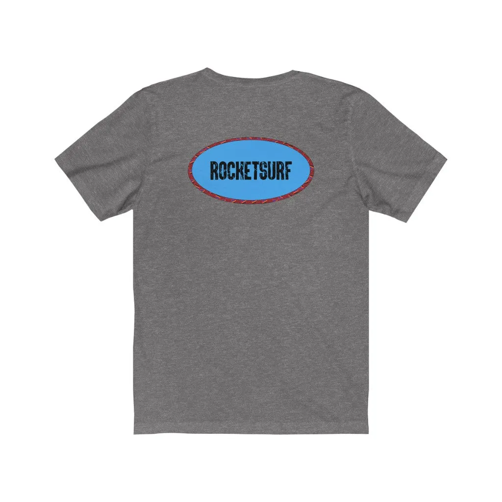 Unisex Short Sleeve Two Sided Tee - Oval Logo