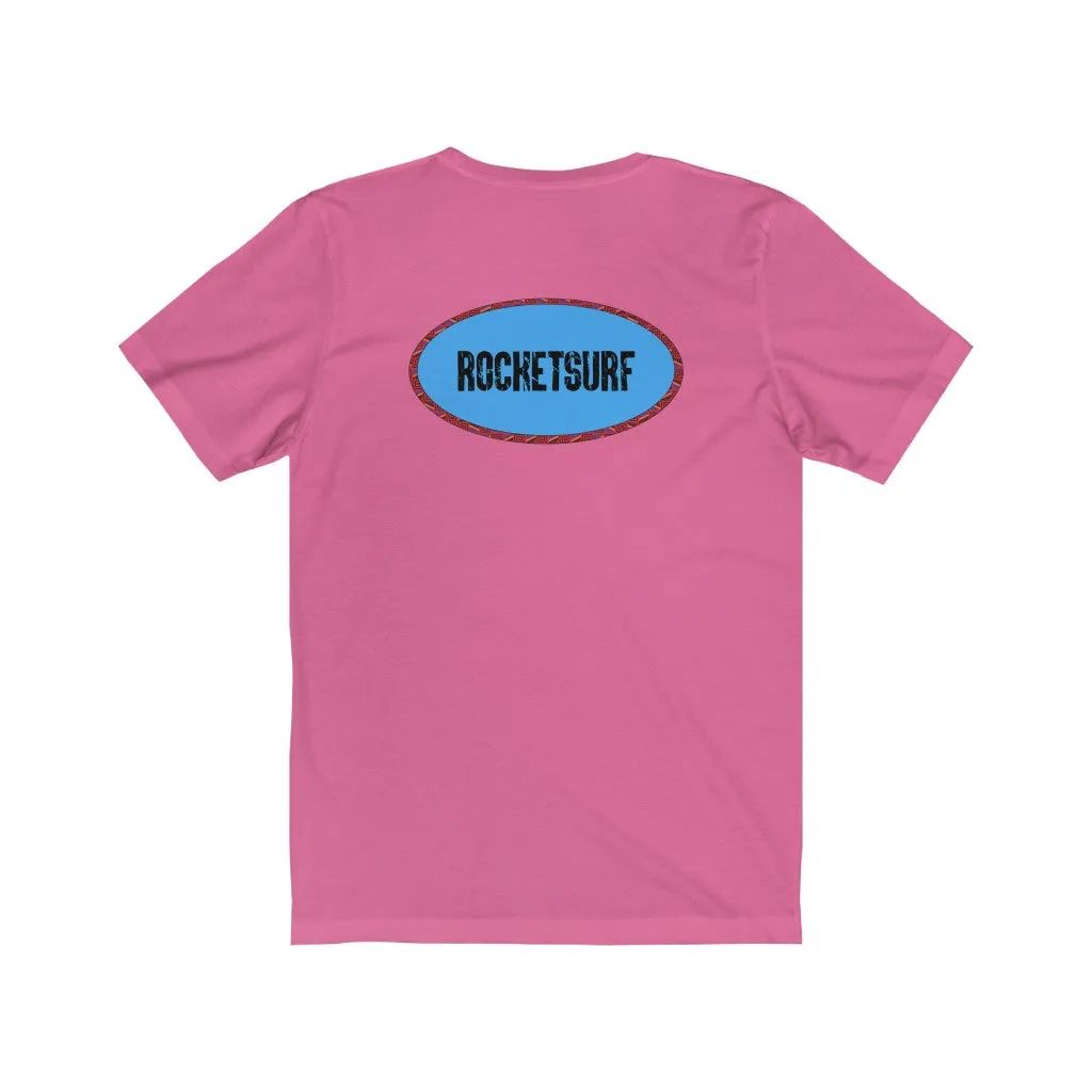 Unisex Short Sleeve Two Sided Tee - Oval Logo
