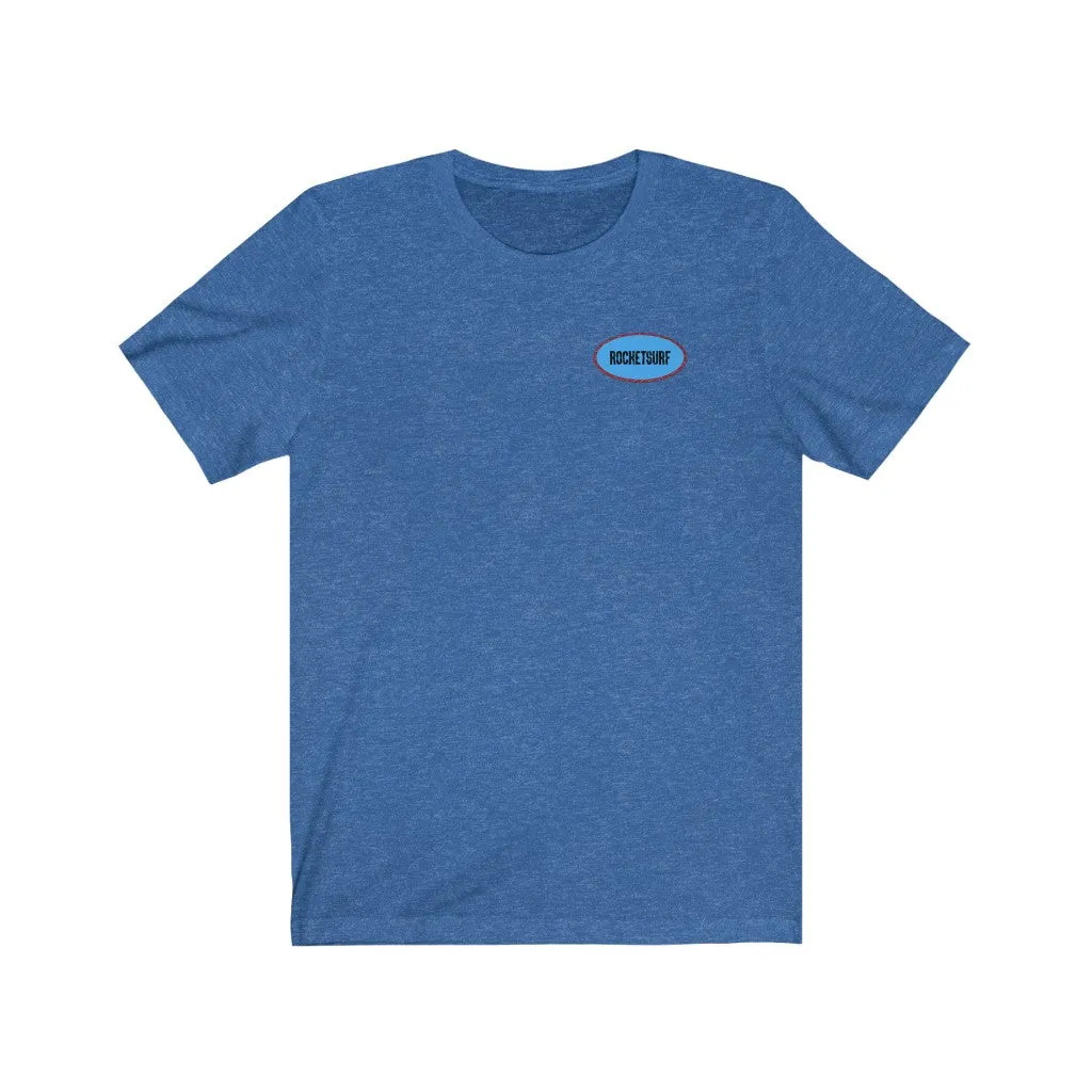 Unisex Short Sleeve Two Sided Tee - Oval Logo
