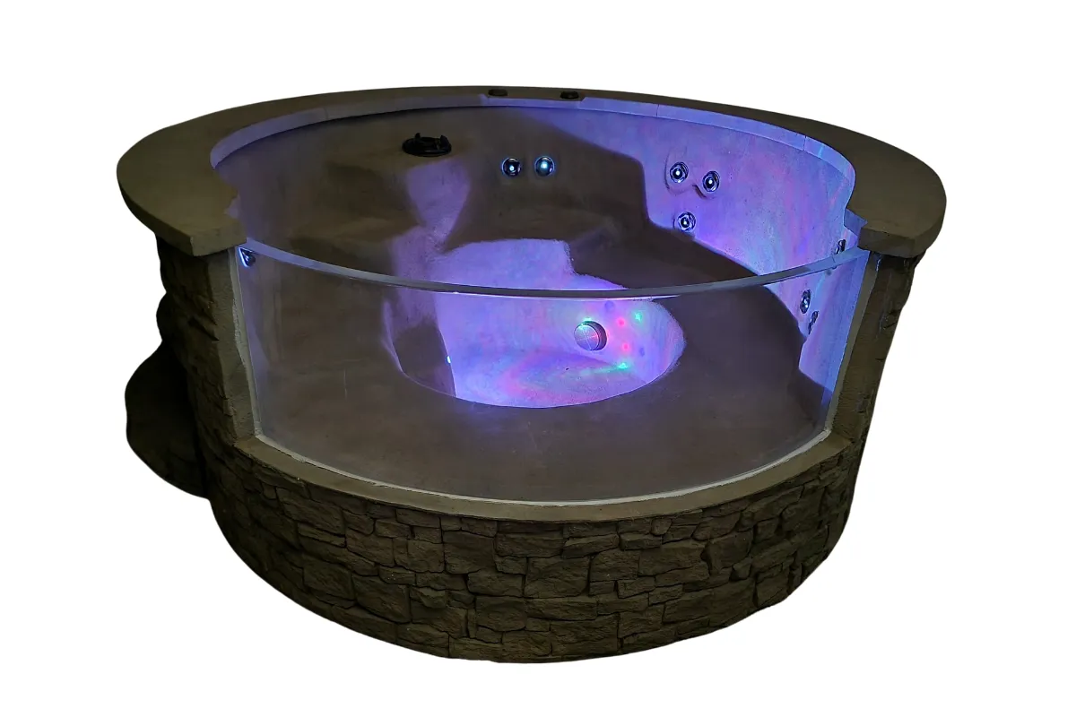Universal Rocks Above Ground Spa - Luna