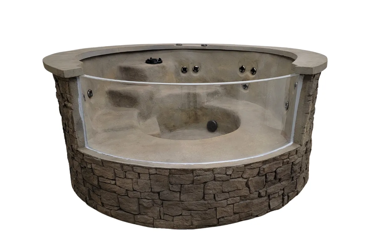 Universal Rocks Above Ground Spa - Luna