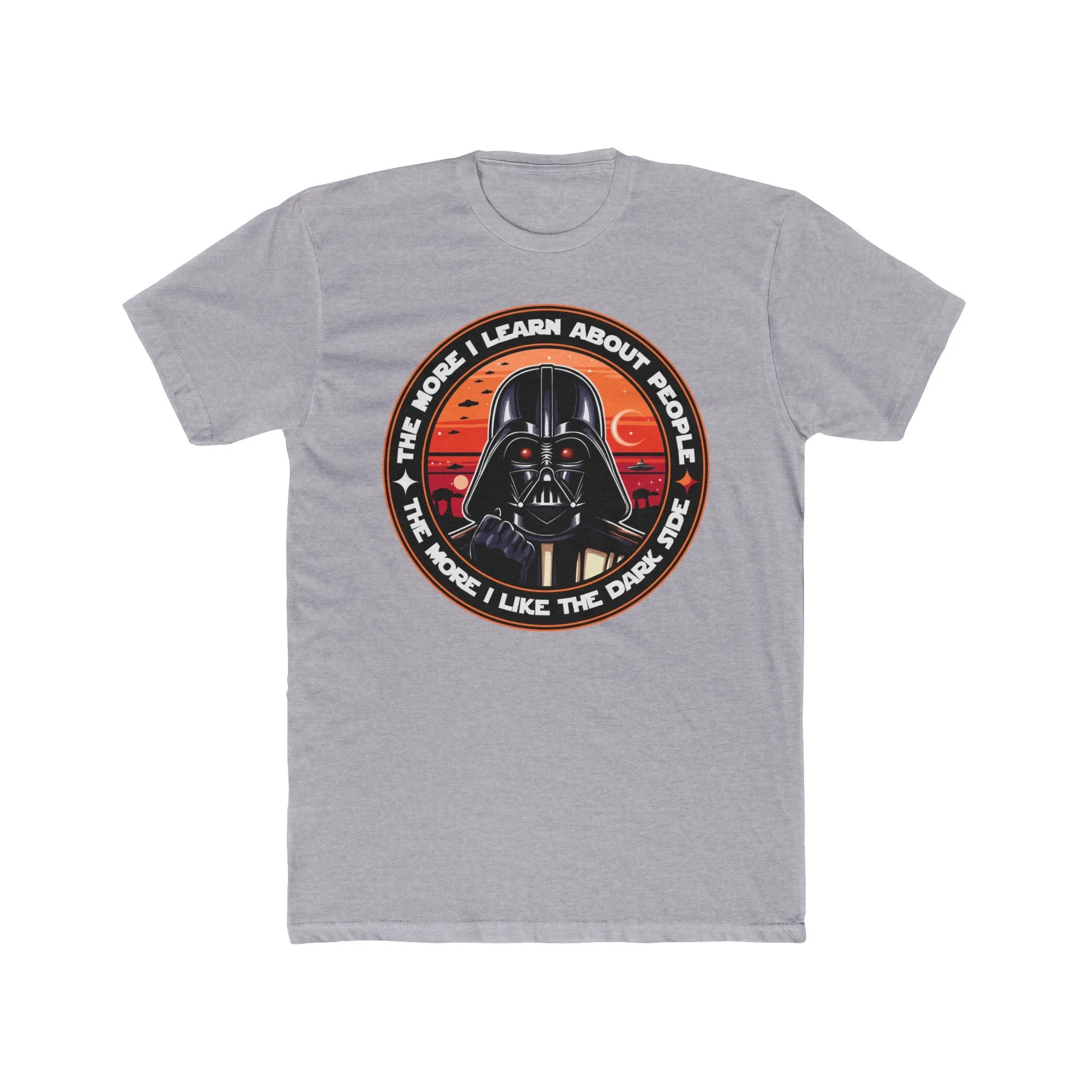 Vader Dark Side On Next Level Tee