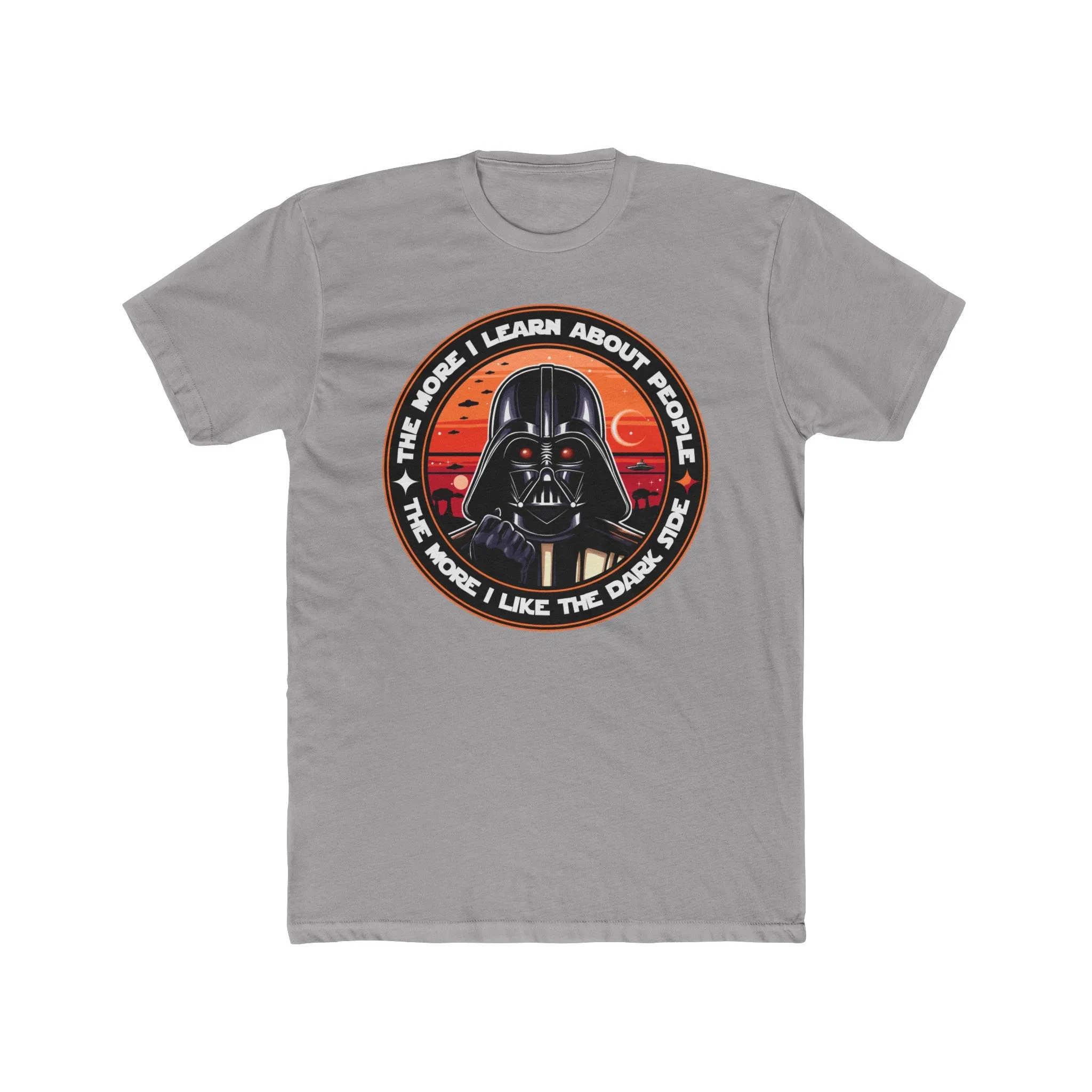 Vader Dark Side On Next Level Tee