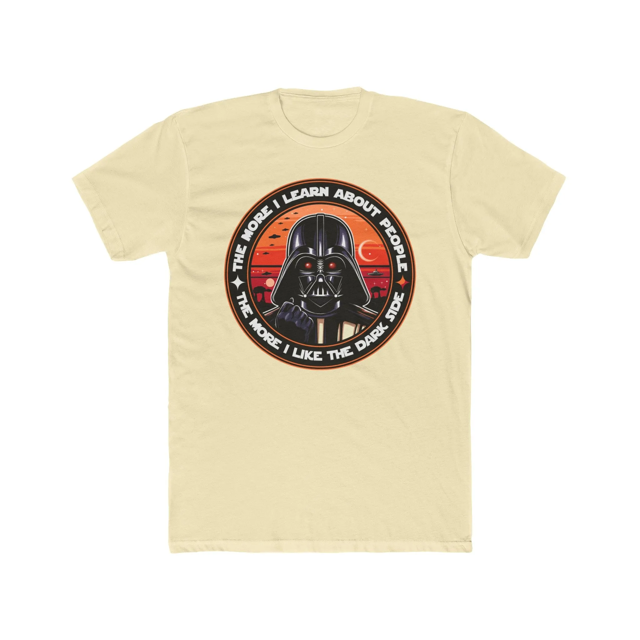 Vader Dark Side On Next Level Tee