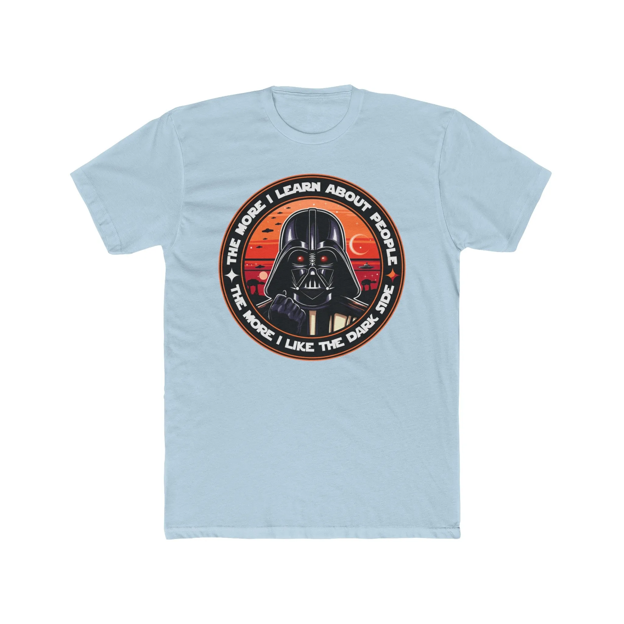 Vader Dark Side On Next Level Tee