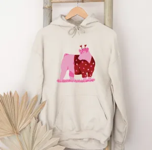 Valentine Sweater Cow Hoodie (S-3XL) Unisex - Multiple Colors!