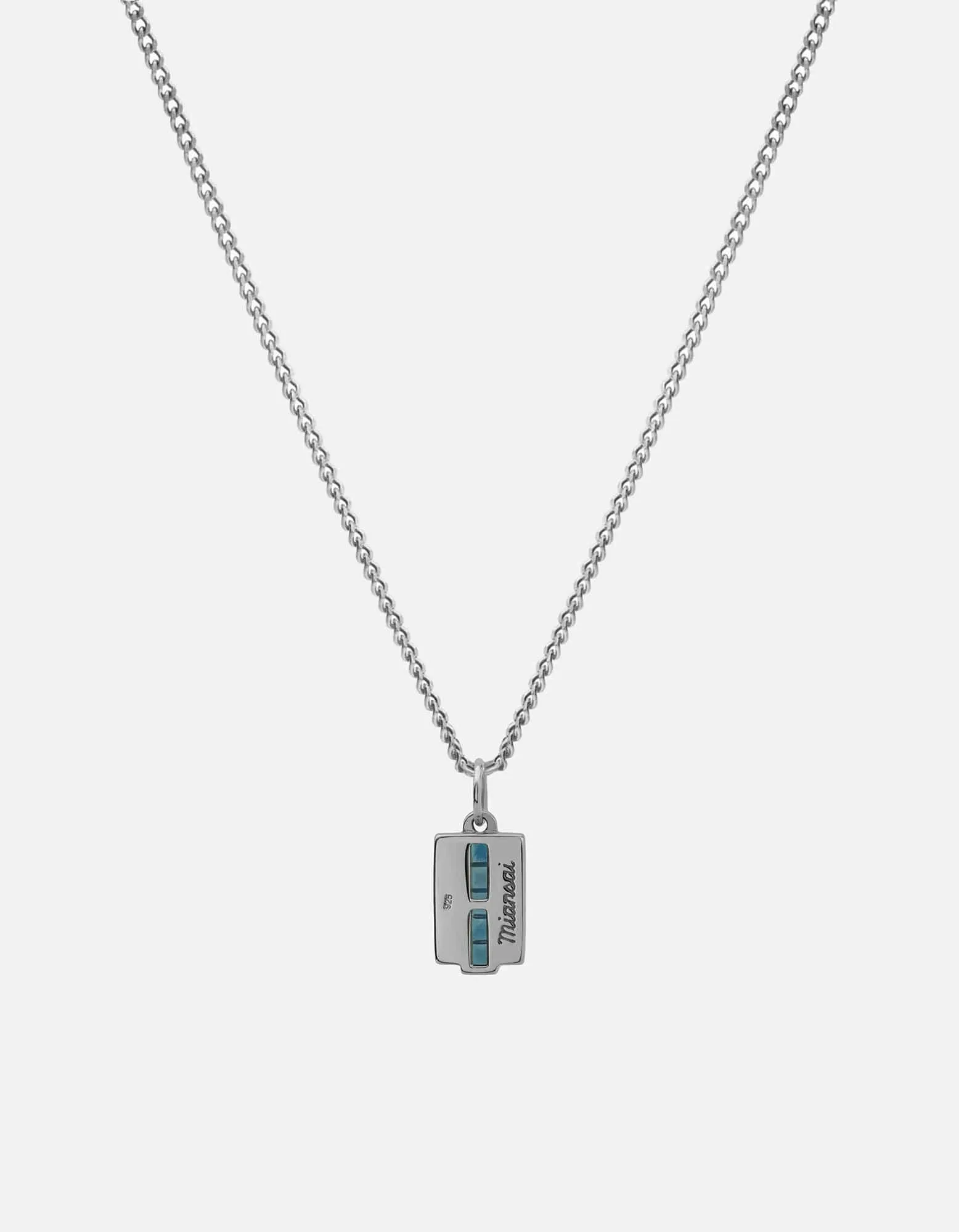 Vertigo Topaz Necklace, Sterling Silver