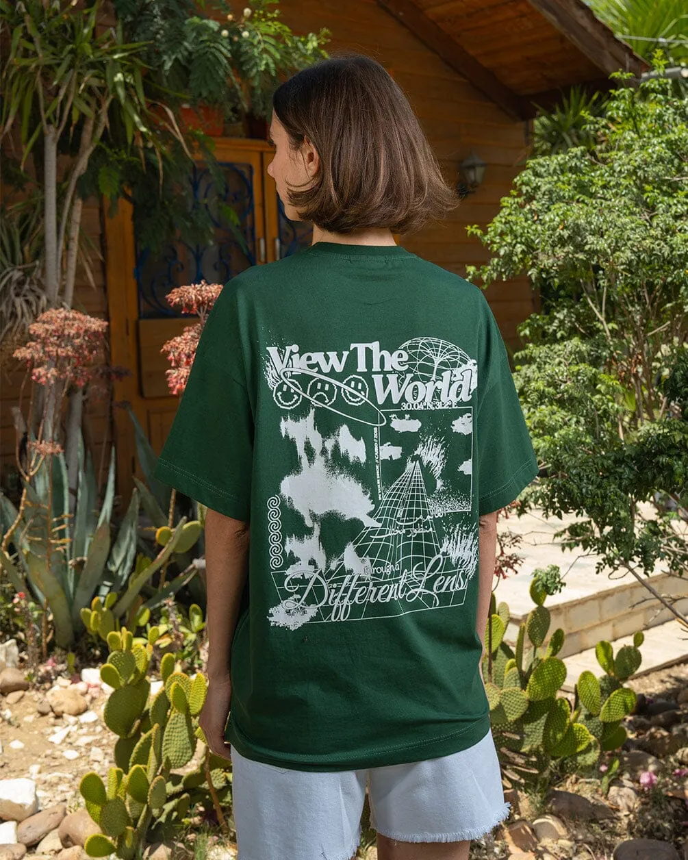View The World Oversized Tee