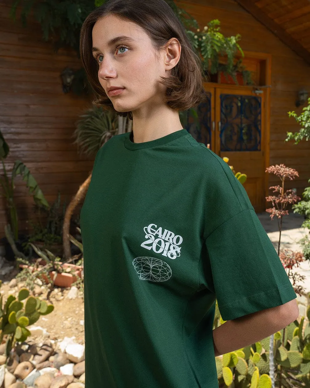 View The World Oversized Tee