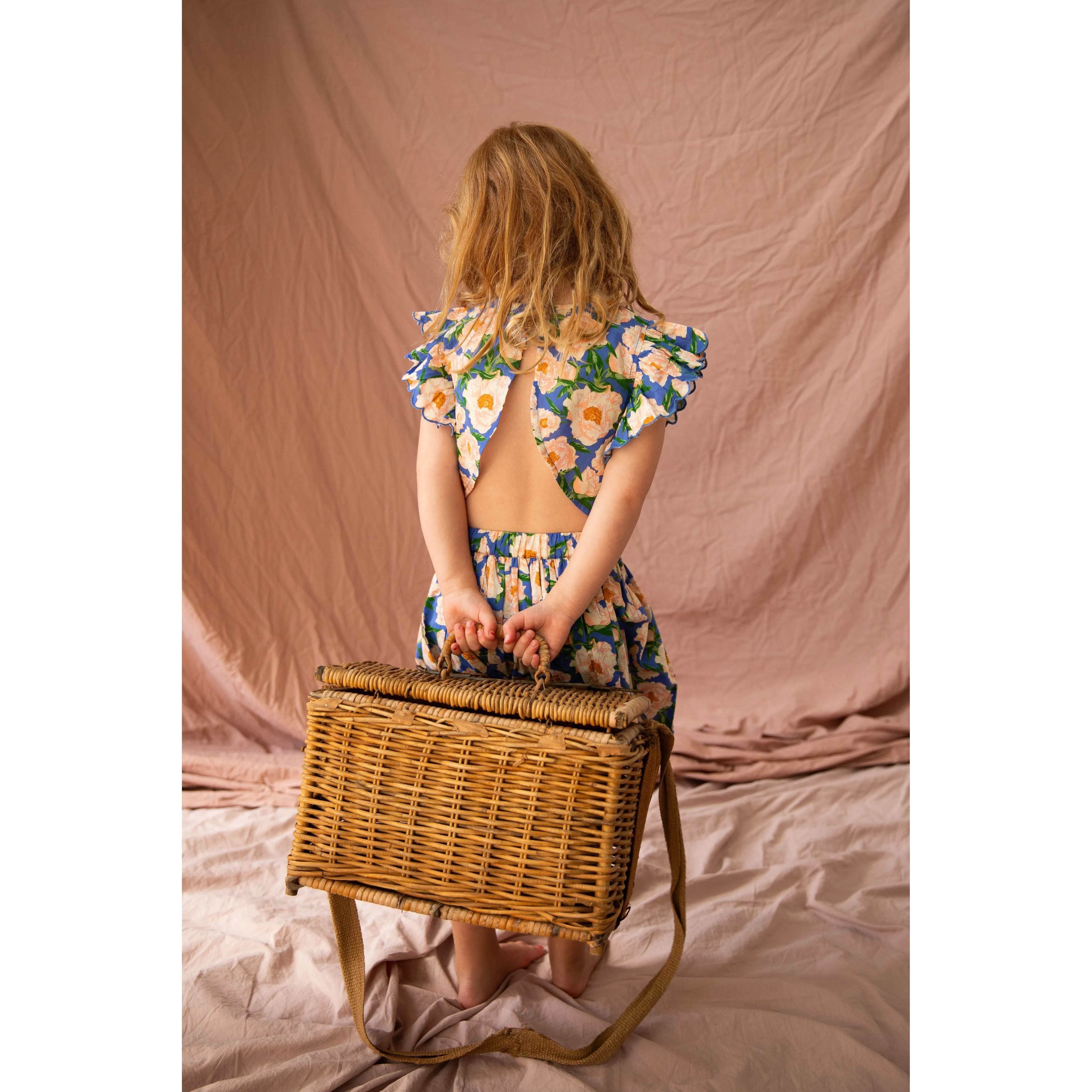 Vivian Top-Soiree Bouquet Bondi Blue