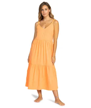 Waiting Line Midi Dress