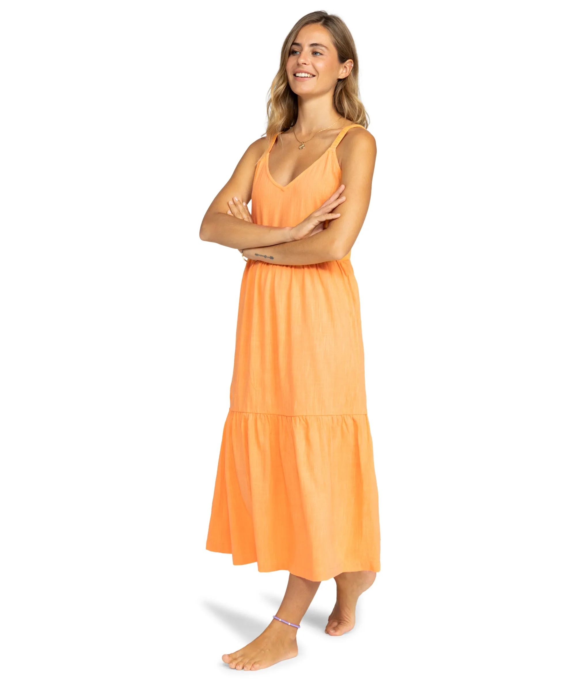 Waiting Line Midi Dress