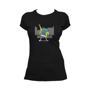 Weird Science Freddie Mercury Official Women's T-shirt (Black)