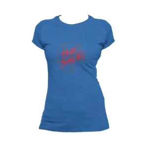 Weird Science Hail Sagan Official Women's T-shirt (Royal Blue)