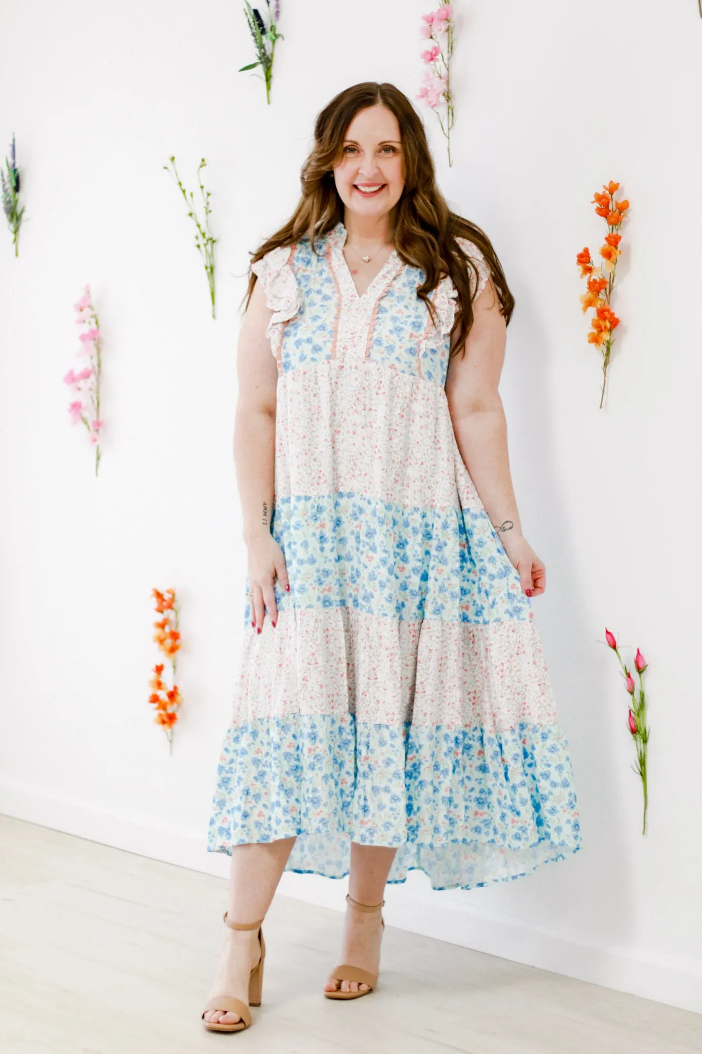 Wishing For Spring Maxi Dress