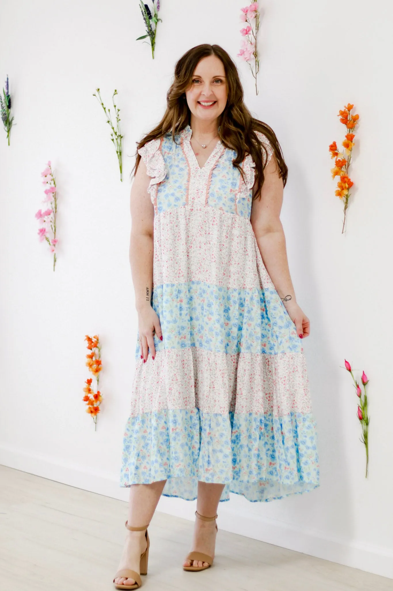 Wishing For Spring Maxi Dress
