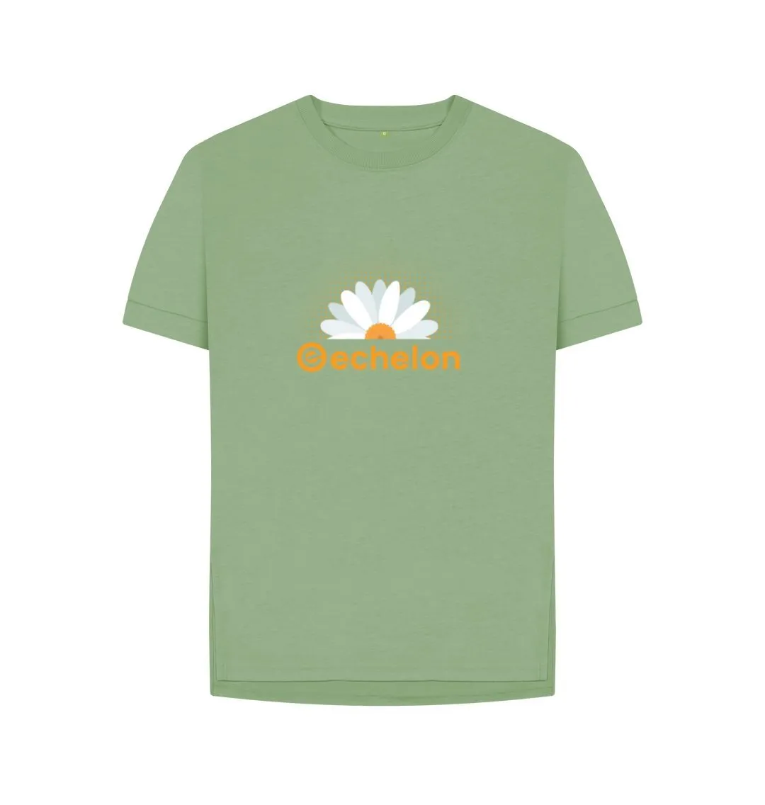 Women's 100% Organic Cotton Daisy Relaxed Fit Tee