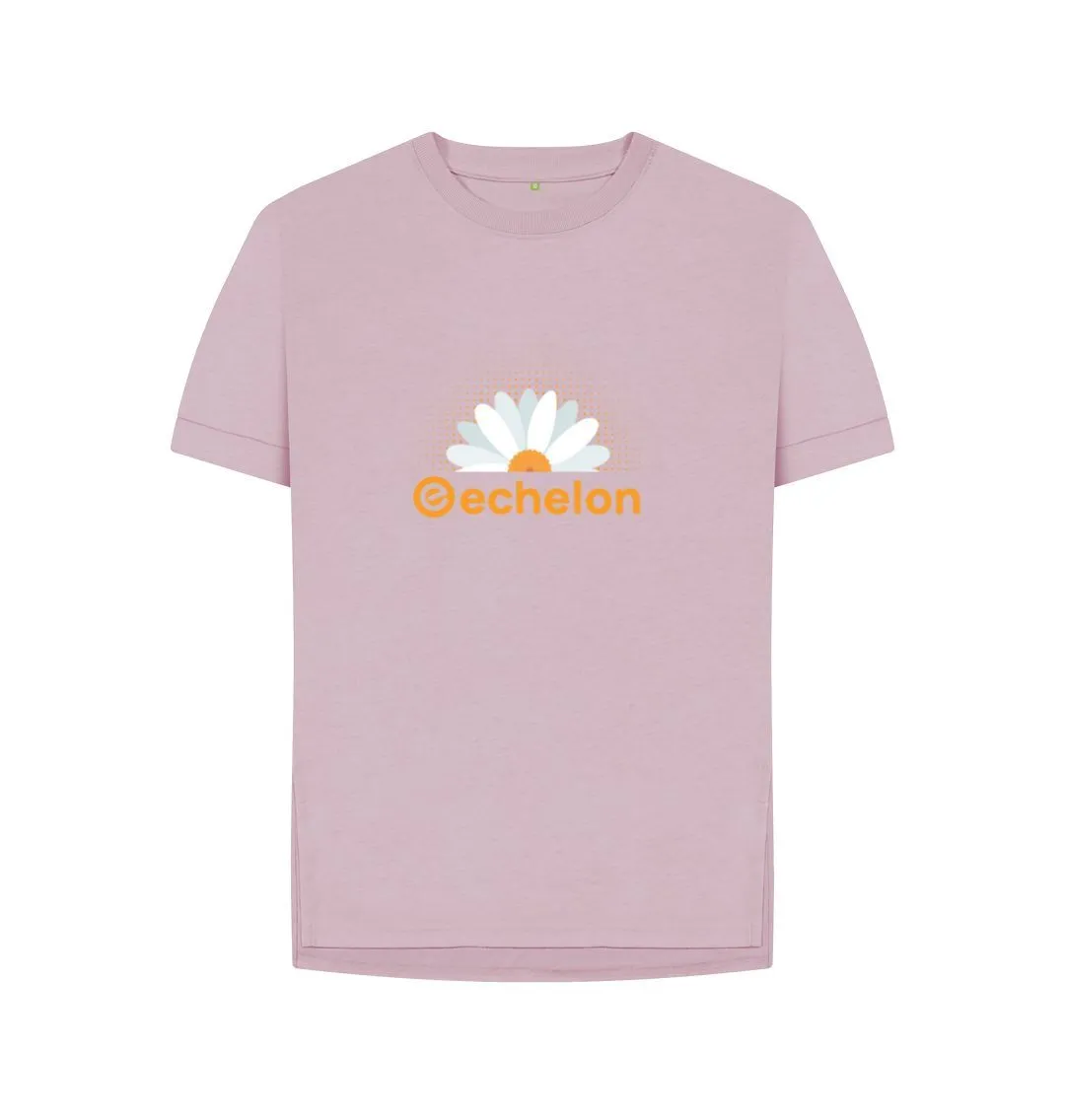 Women's 100% Organic Cotton Daisy Relaxed Fit Tee