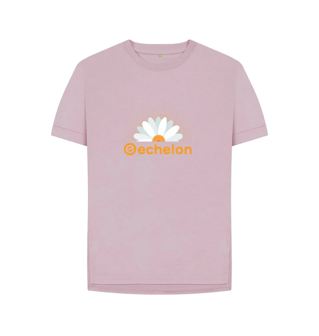 Women's 100% Organic Cotton Daisy Relaxed Fit Tee