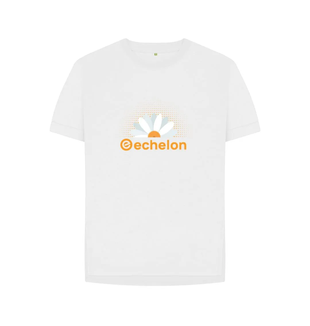 Women's 100% Organic Cotton Daisy Relaxed Fit Tee