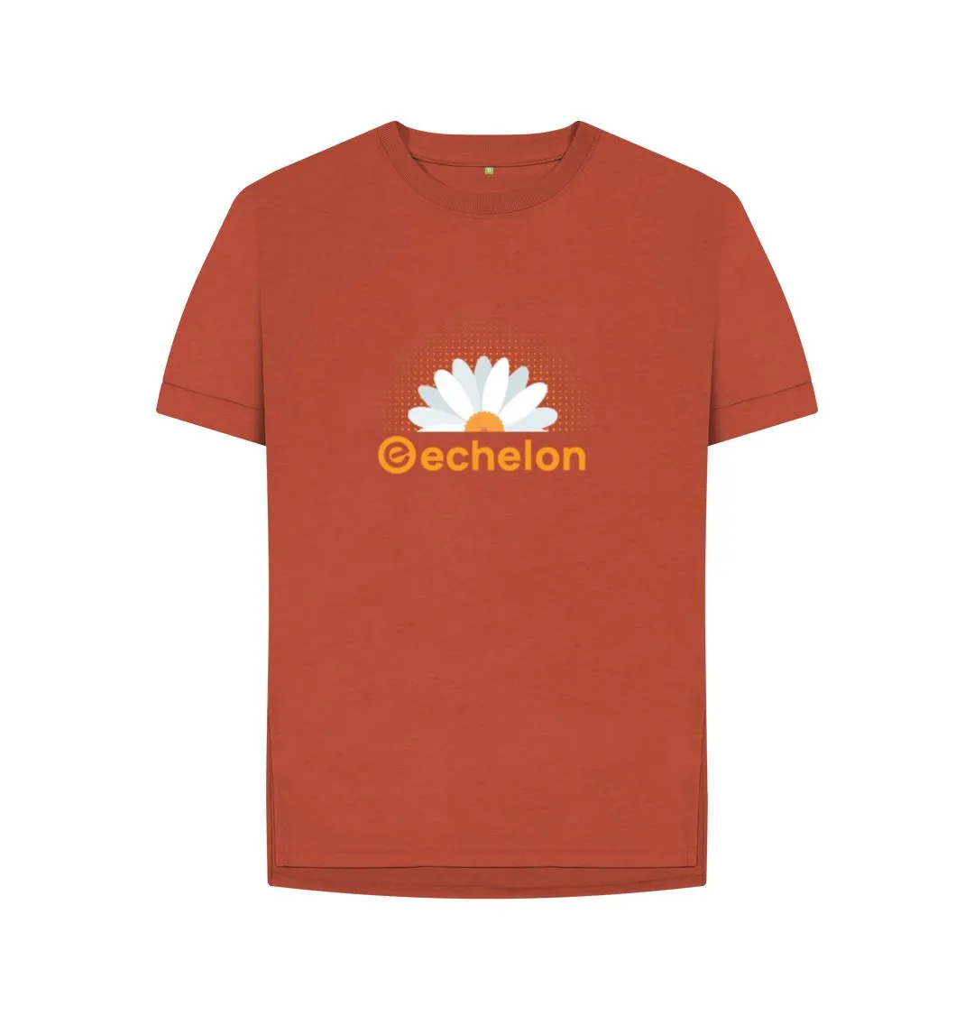 Women's 100% Organic Cotton Daisy Relaxed Fit Tee