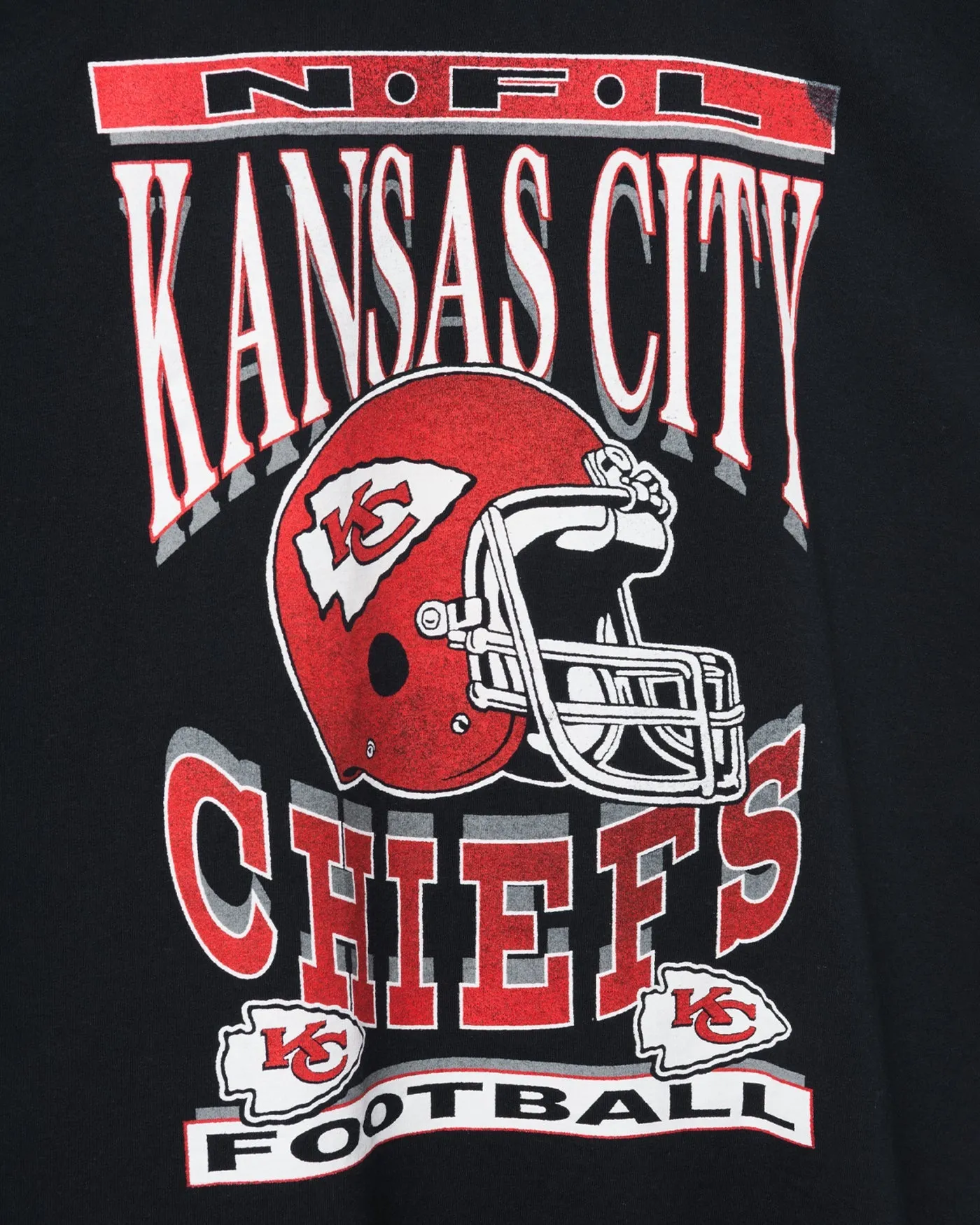 Women's Kansas City Chiefs Helmet Oversized Oversized Tee Dress
