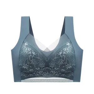 Women's push-up lace push-up bra for beautiful back