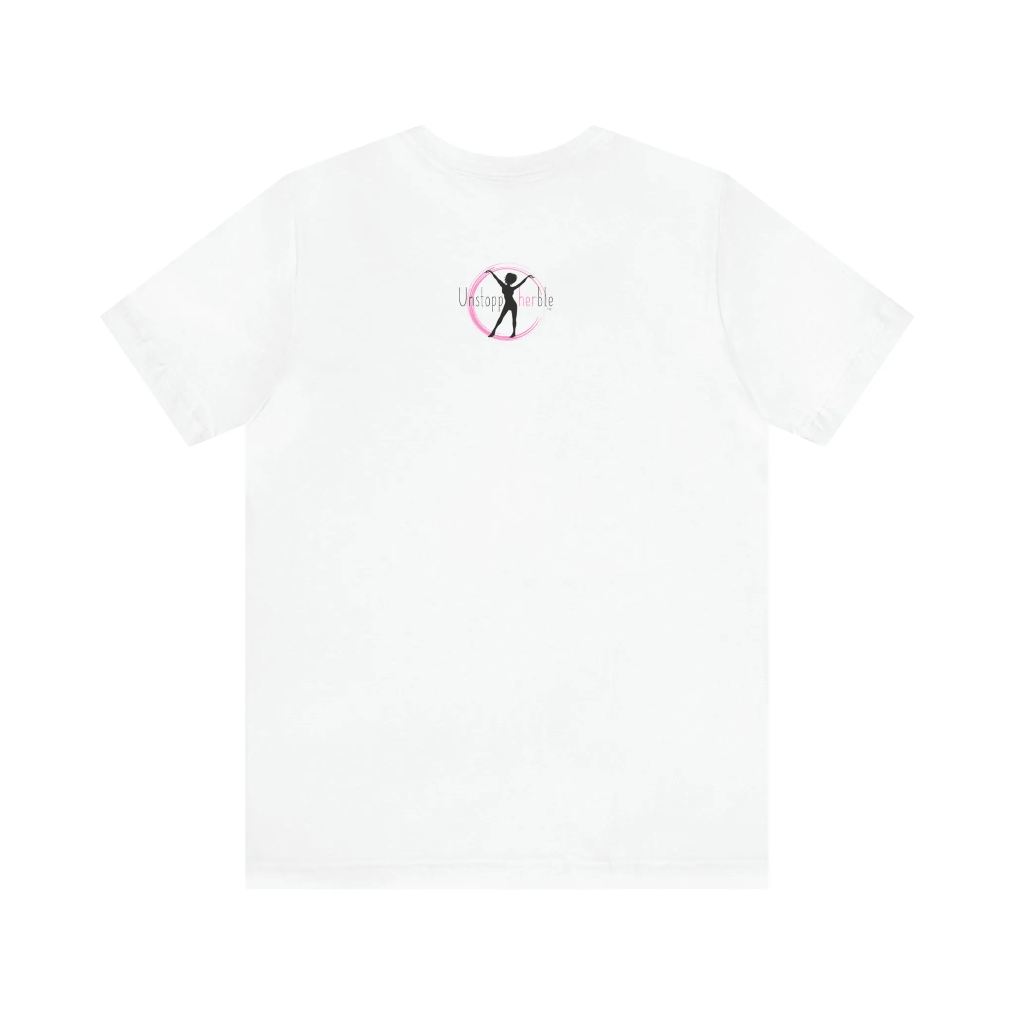 Worthy in White Jersey Short Sleeve Tee