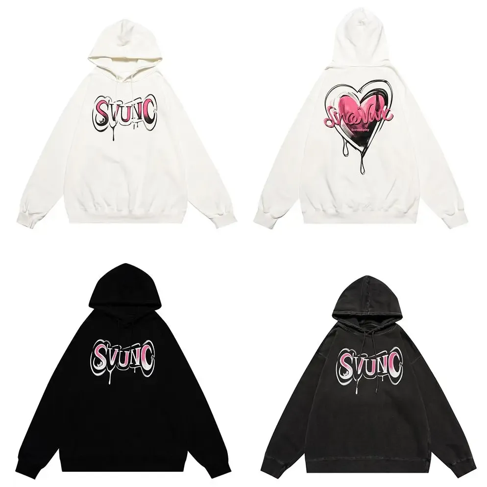 Y2K Letter Print Hoodie for Timeless Style and Comfort