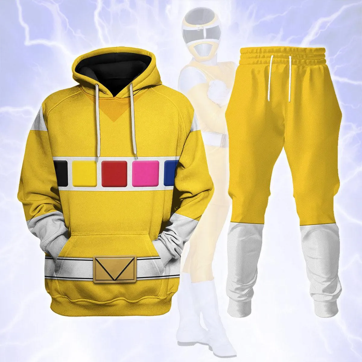 Yellow Space Ranger - Hoodies Sweatshirt T-shirt Hawaiian Tracksuit - HSQT4334 PRHS101