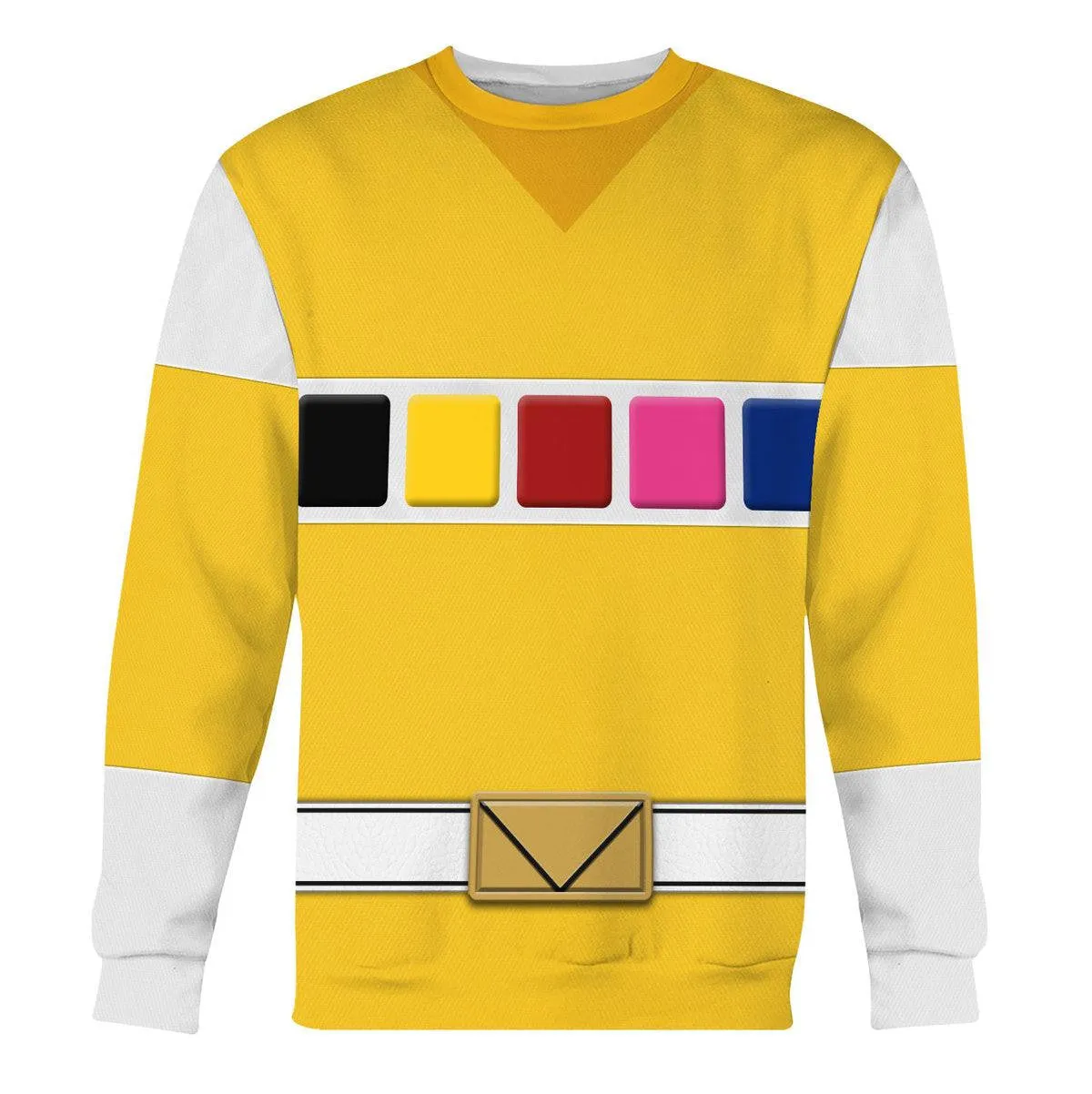 Yellow Space Ranger - Hoodies Sweatshirt T-shirt Hawaiian Tracksuit - HSQT4334 PRHS101